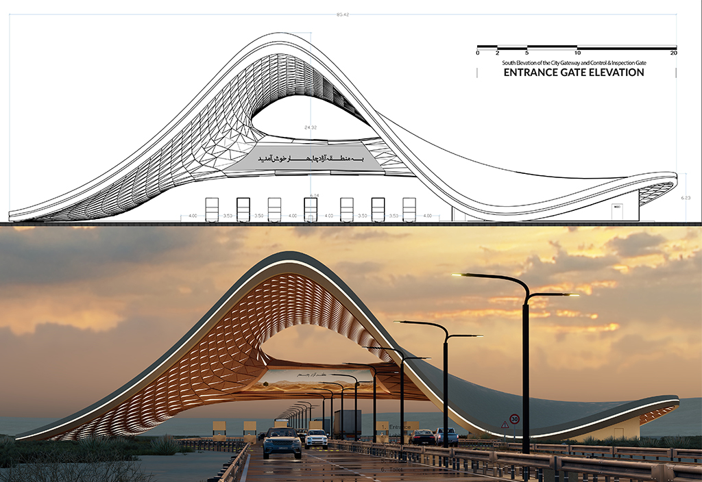 Chabahar Free-Zone Gate